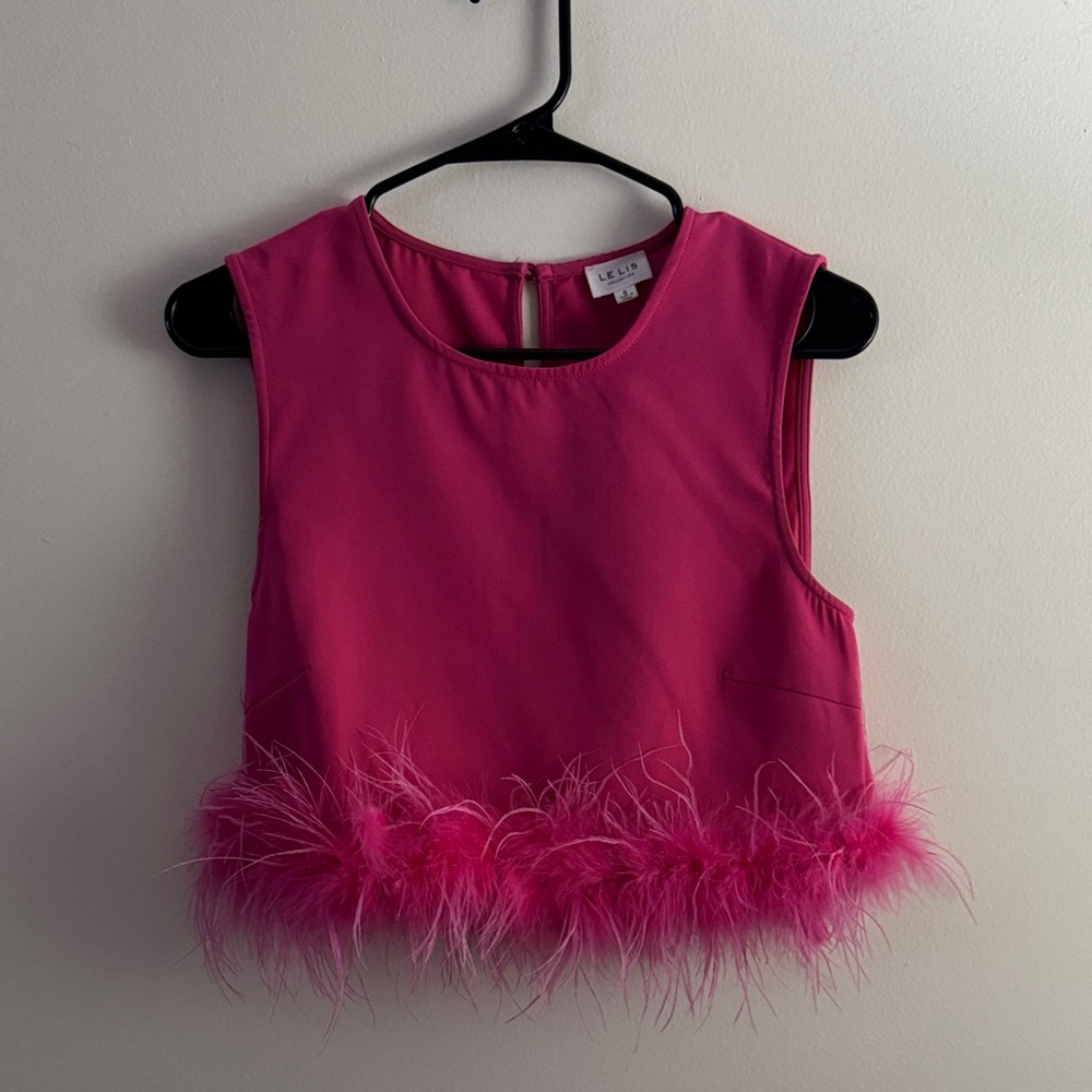 Le Lis Vibrant Pink Top